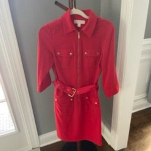 Michael Kors red dress